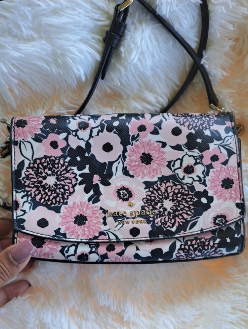 Kate Spade Staci Carson Convertible Crossbody - Dahlia Floral